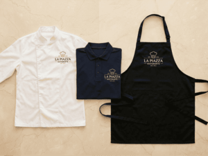 Skreddersy din horeca-profil med profesjonell branding og logo-trykk