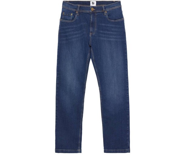 AWDIS SO DENIM SD001 - Leo jeans med rett snitt