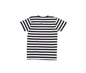 MANTIS MT109S - Økologisk Herre T-skjorte med Striper og Komfort