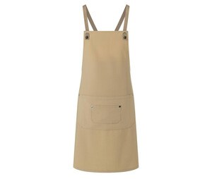 KARLOWSKY KYLS39 - Bib apron with cross straps and pocket