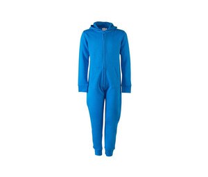 Skinnifit SM470 - Cozy Kids' Fleece Hooded Jumpsuit
