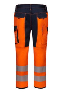 VELILLA V30310 - STRETCH TROUSERS WITH KNEE PADS AND REFLECTIVE STRIPES