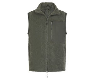 FRONT ROW FR855 - Recycled Sherpa Gilet