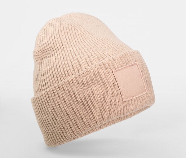 Beechfield BF336R - DYP MANSJETT TONAL PATCH BEANIE