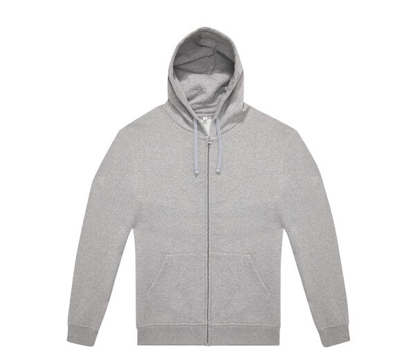 B&C ID334 - Unisex zipped hoodie sweatshirt