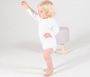 Larkwood LW052 - Komfortabel Langermet Kroppsdrakt i Bomull