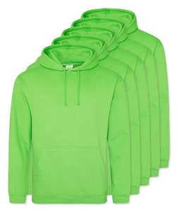 Pakke med 5 AWDis Just Hoods JH001 - Stilfull Unisex Hettegenser for Alle Årstider