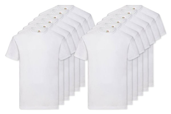 Kortermet T-skjorte for menn